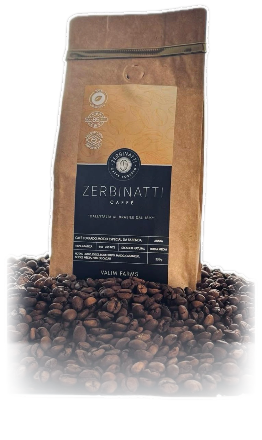Pacote Clássico Zerbinatti — café especial brasileiro Valim Farms